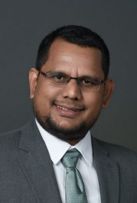 Professional photo of Dr. Azahar Ali. 2022.