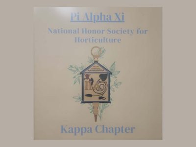 Pi Alpha Xi - National Honor Society for Horticulture - Kappa Chapter