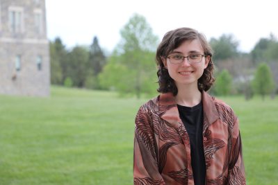 April Sayers. Photo by Briana Bittner for Virginia Tech