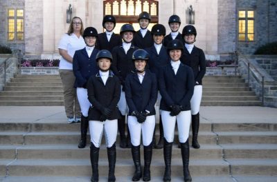 Intercollegiate Dressage Association Team at Virginia Tech